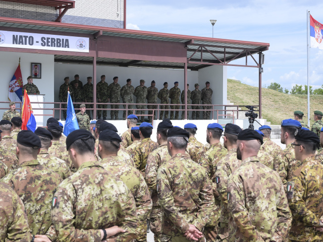 Cvičenie NATO - Srbsko