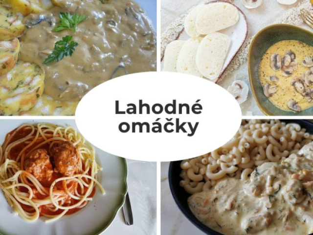 Máme ich radi: 10 lahodných omáčok ku knedli aj na cestoviny