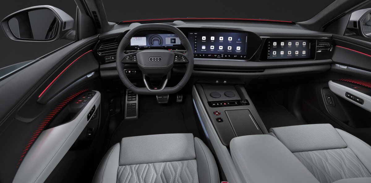 Audi Q9 - prvé snímky interiéru 2026
