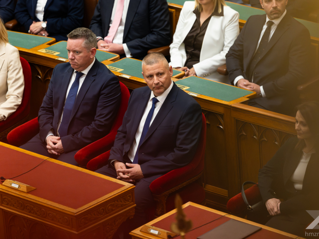 Maďarský minister obrany generálporučík Dr. Romulusz Ruszin-Szendi 12. mája 2026