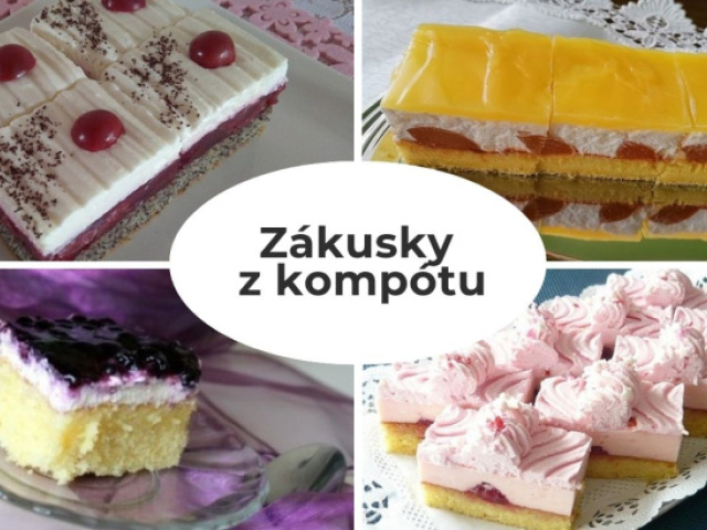 Urobte miesto v špajzi! 12 fantastických zákuskov, do ktorých miniete posledné kompóty
