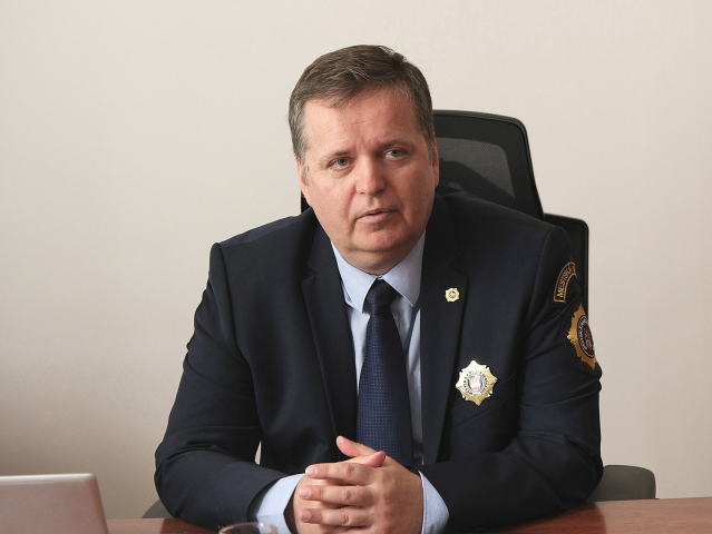 Náčelník Mestskej polície Bratislava Miroslav Antal