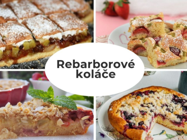 Sezónne pečenie: Kysnutý, jogurtový, grófkin aj bublanina. 10 receptov na koláče s rebarborou