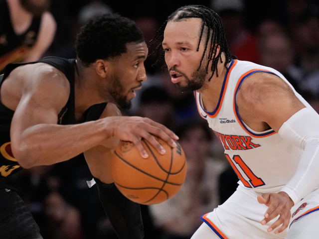 Cavaliers Knicks Basketball nba