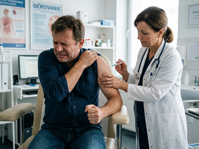 očkovanie, lekár, ambulancia, injekcia, zdravie, cestovanie