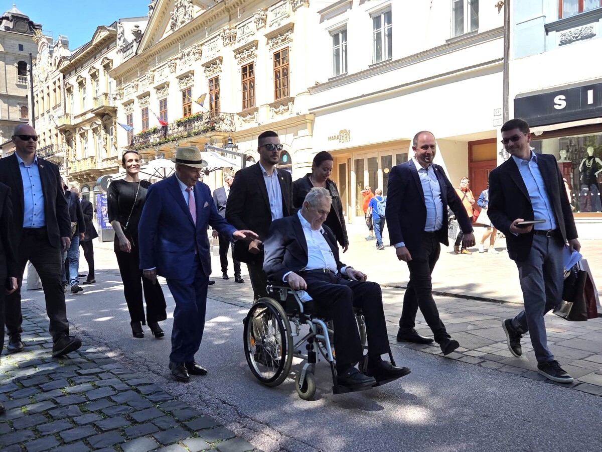 Zeman a Schuster v Kosiciach  2 