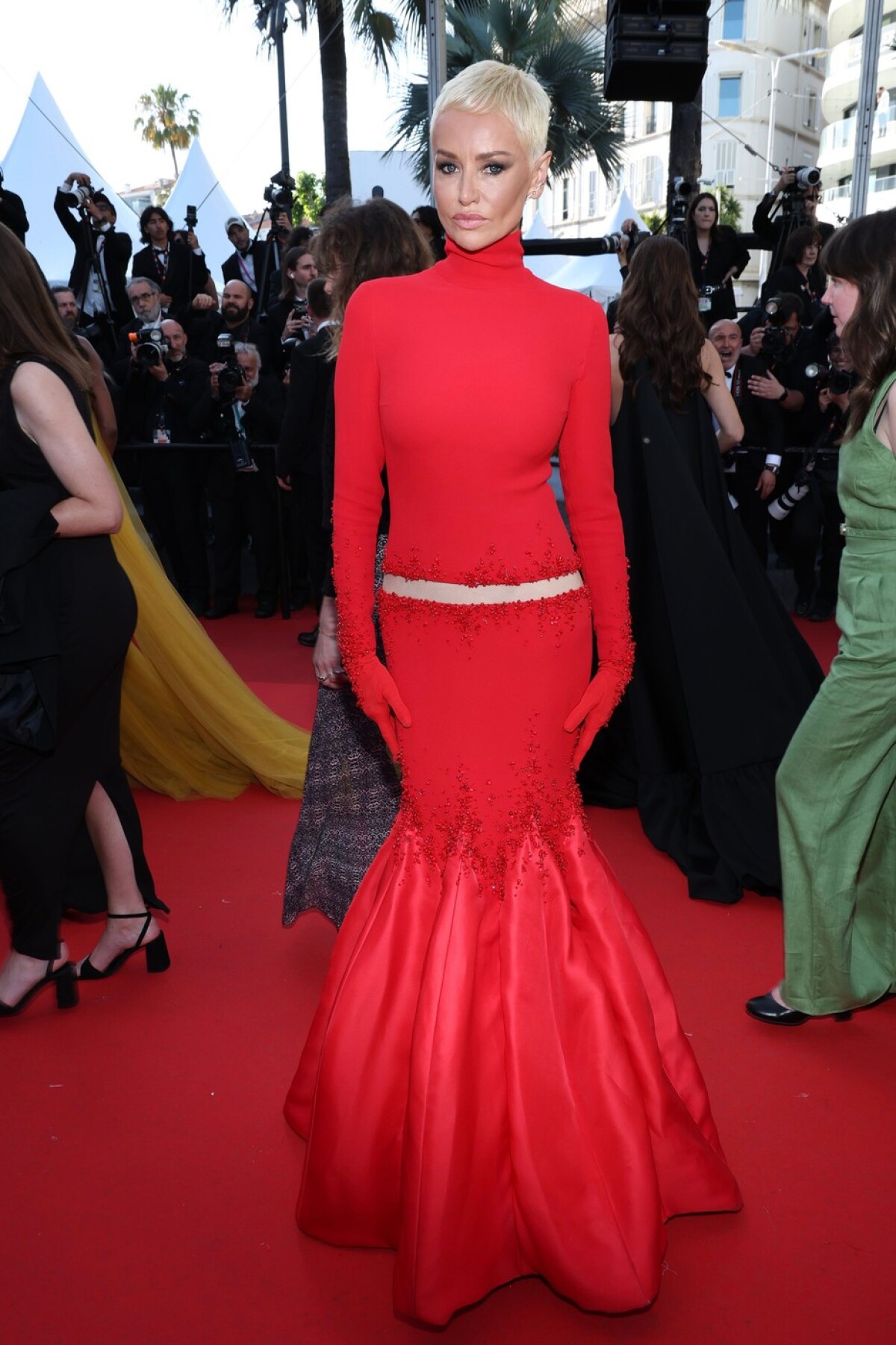 Slovenská modelka ukázala v Cannes nový účes