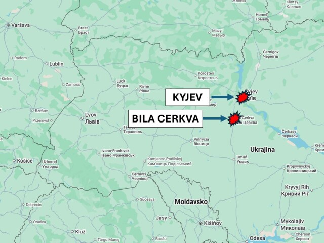 Kyjev, Bila Cerkva, Ukrajina