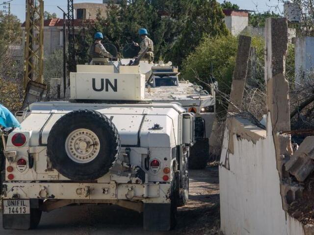 Hliadka UNIFIL v južnom Libanone