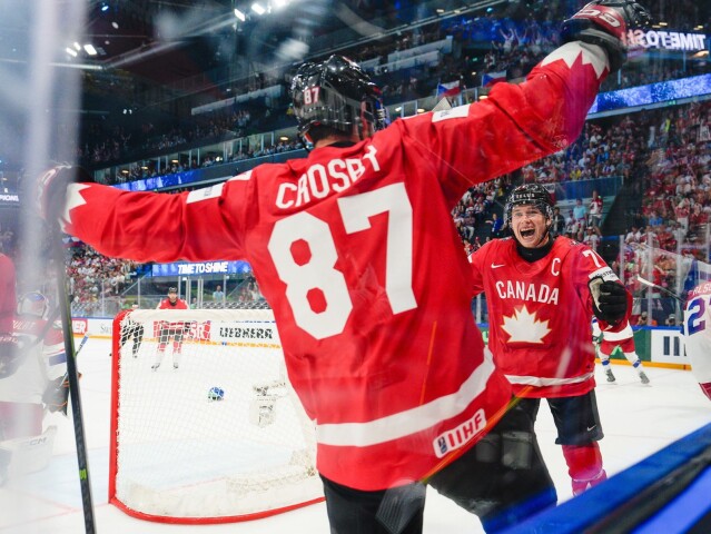 Sidney Crosby, Macklin Celebrini