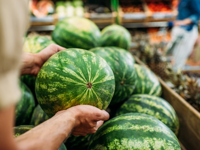 melón, melón vodný, dyňa červená,
