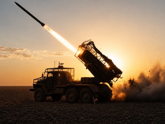 Ukrajinský salvový raketomet, vojna, rakety