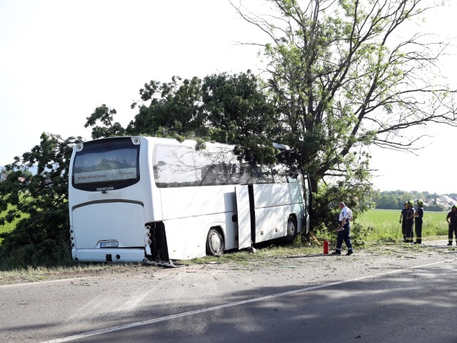 nehoda autobus maďarsko