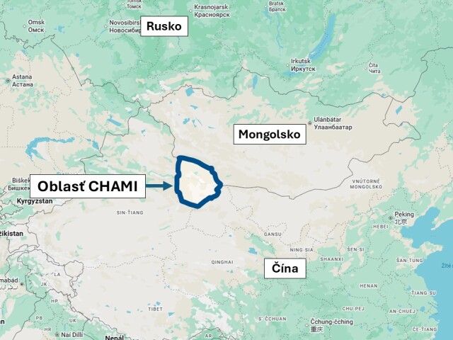 Oblasť Chami, Čína