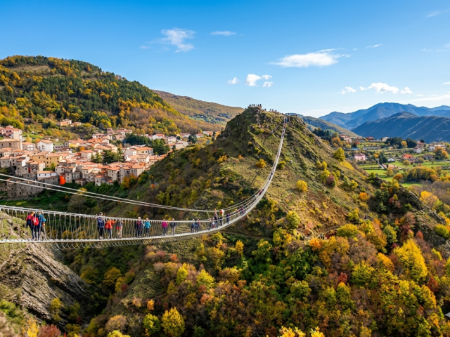 Ponte Tibetano, Taliansko, most