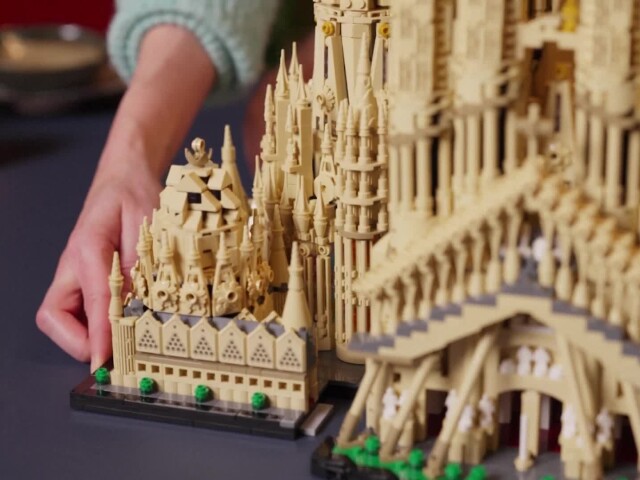 Lego, Gaudí, Sagrada Familia, Reuters, NEPOUZIVAT