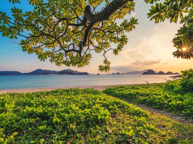Japonsko, Okinawa, more, pláž, cestovanie