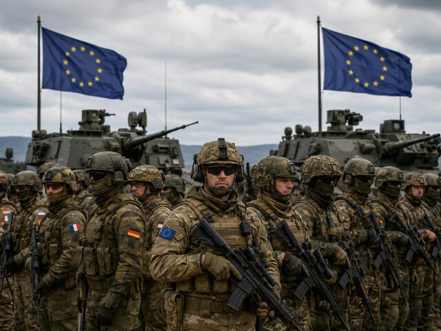 Európska armáda - obrázok vytvorený AI