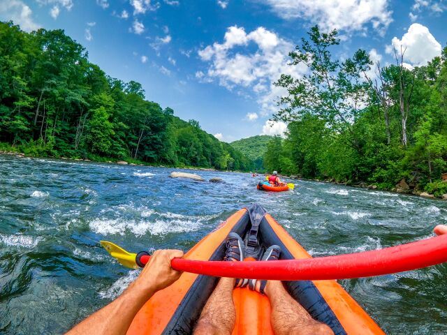rafting, rieka, splav