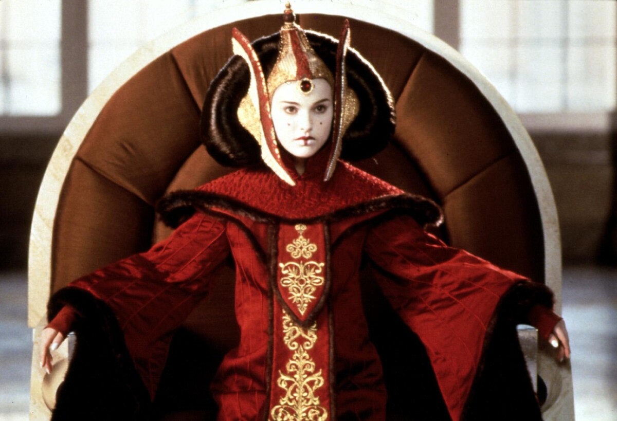 Natalie Portman vo filme Star Wars: Episode 1.