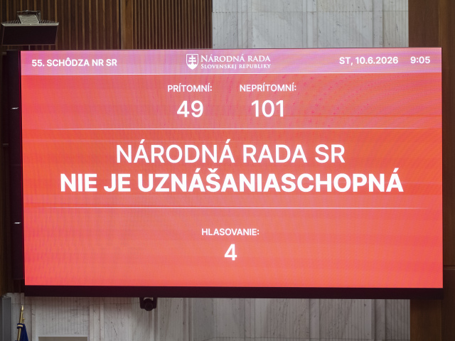 NRSR Drucker odvolávanie parlament