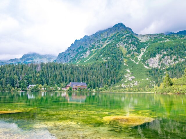 Popradské pleso, Vysoké Tatry,
