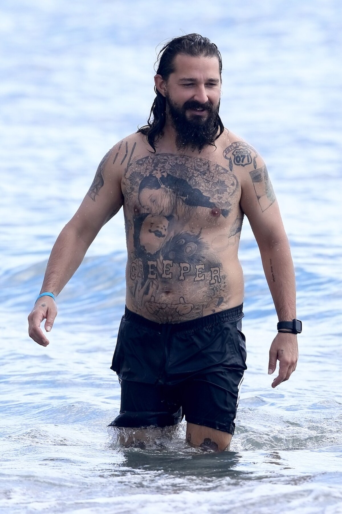 Americký herec Shia LaBeouf na závere z roku 2021