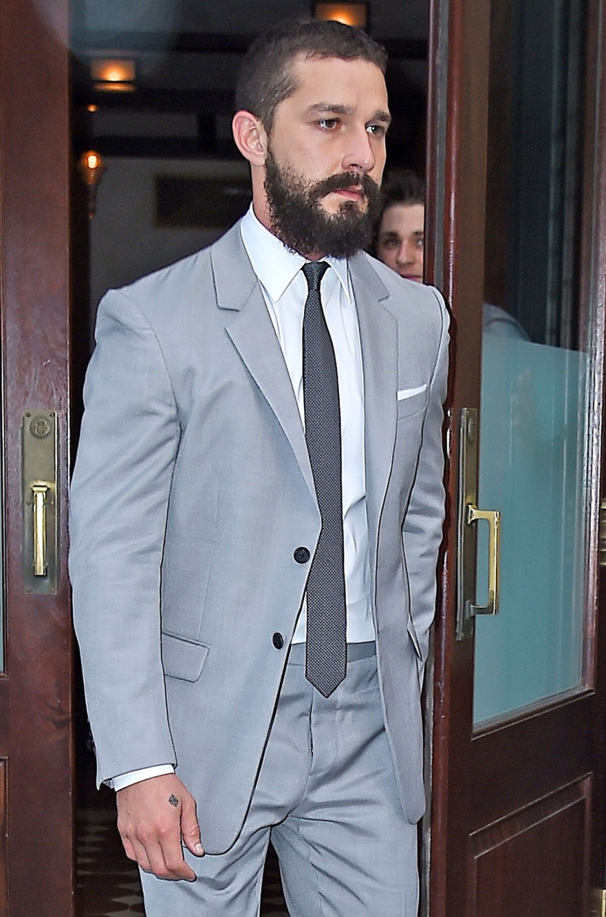 Herec Shia LaBeouf na zábere z roku 2014