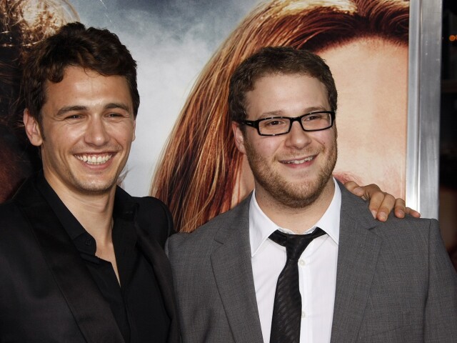 James Franco a Seth Rogen na zábere z roku 2008