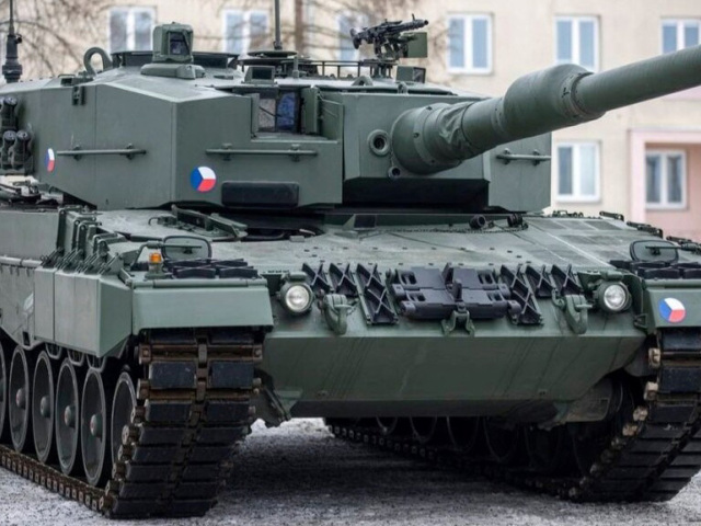 Tank Leopard 2A8 Armády Českej republiky