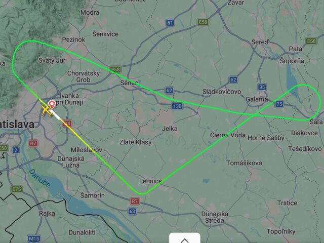 Wizz Air, otočka, lietadlo, Flight Radar