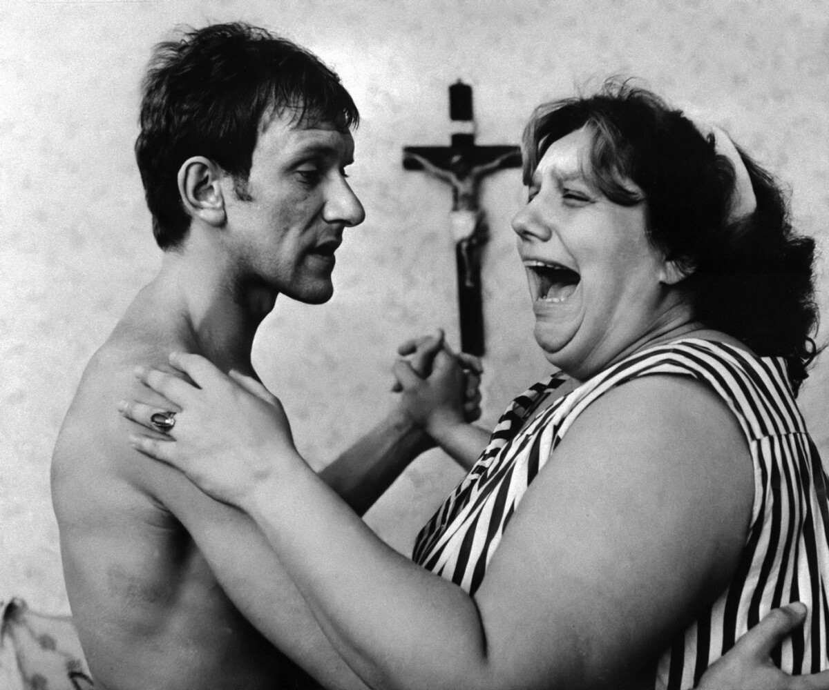 Helena Růžičková a František Husák