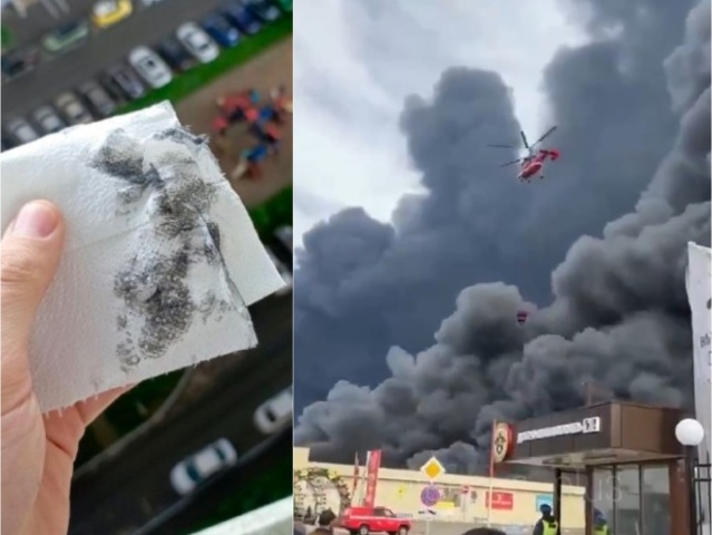 Moskva, ropný dážď, útok na rafinériu