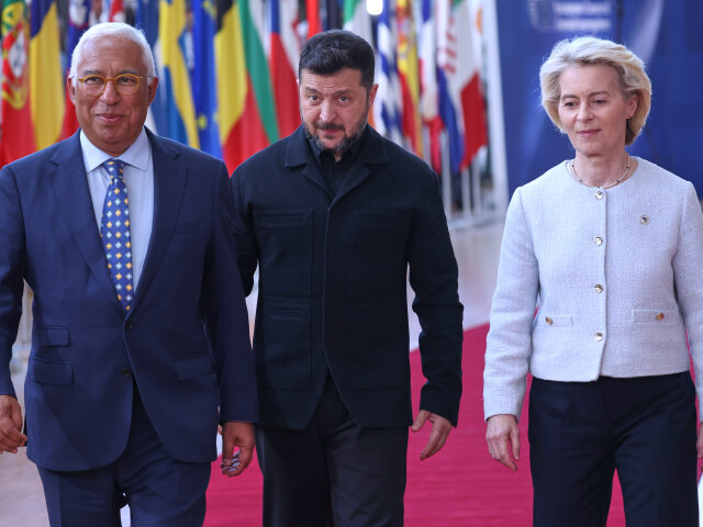 Costa, Zelenskyj, von der Leyenová