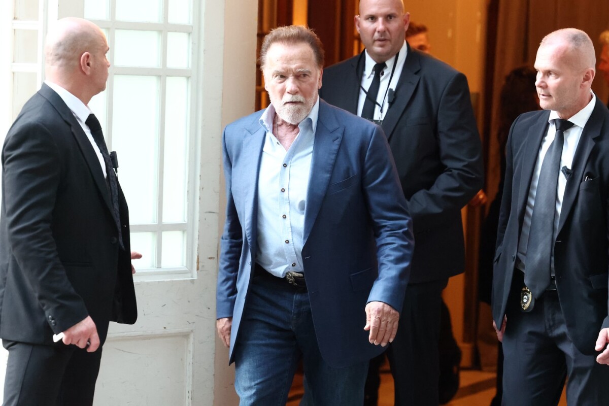 Známy herec Arnold Schwarzenegger bol v Prahe na akcii Noc s legendou