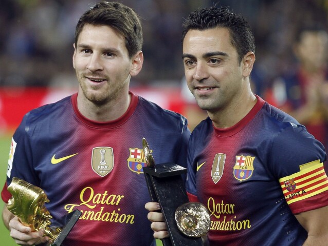 Lionel Messi, Xavi Hernández