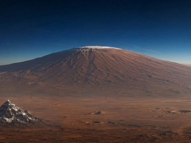 Mars, Hory Olymp, Everest