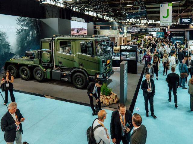 Scania na výstave Eurosatory 2026