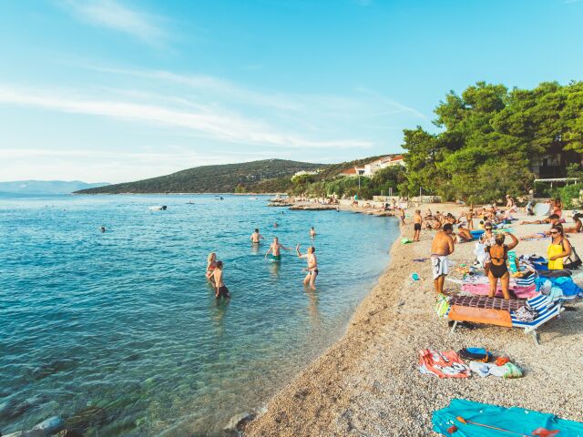 Skradin, Šibenik-Knin, Chorvátsko, dovolenka, pláž, cestovanie, more, Jadran