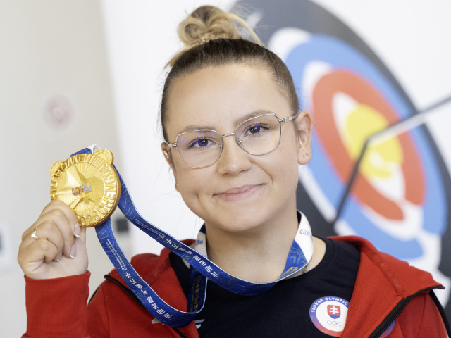 SR Lukostreľba Svetové hry Baránková zlato TK BAX