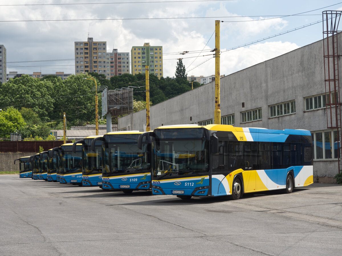 Elektrobusy Košice