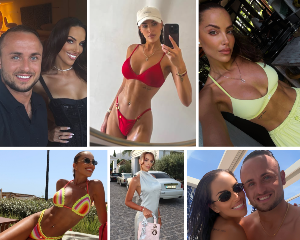 Stanislav Lobotka s partnerkou Simonou