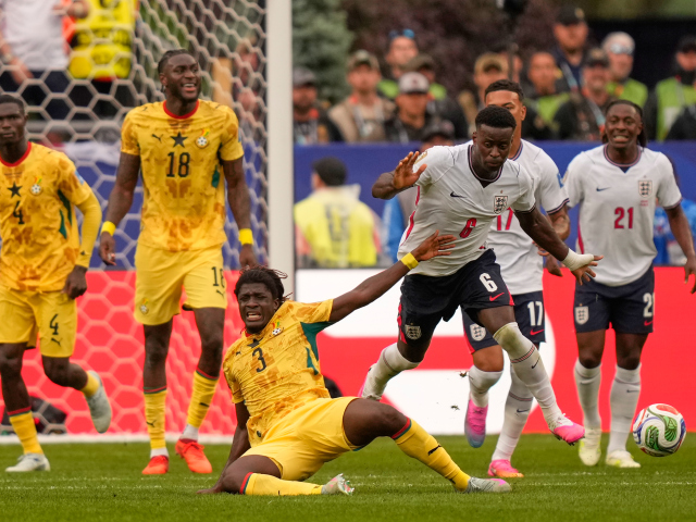 Ghana England WCup Soccer