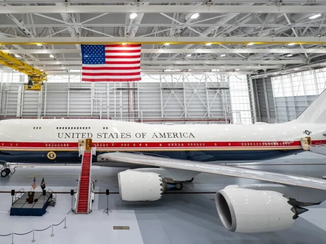 Nové americké prezidentské lietadlo VC-25B bridge jet
