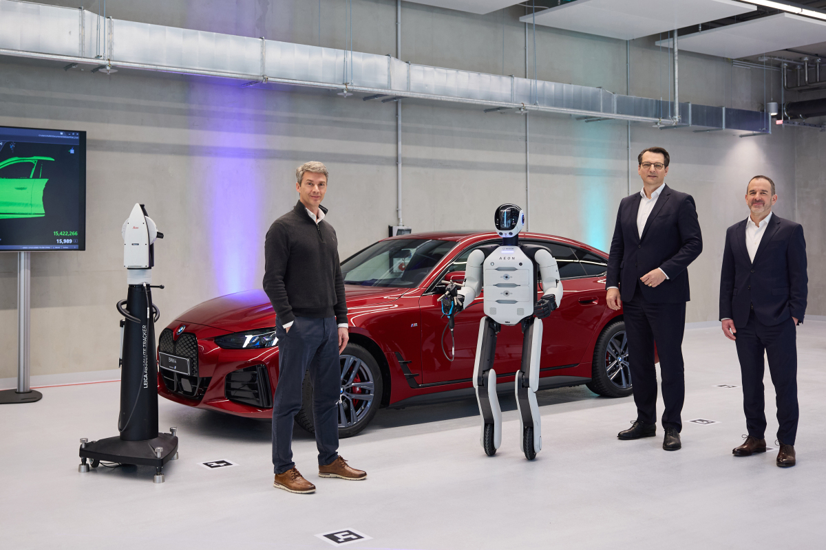 BMW - humanoidné roboty Lipsko