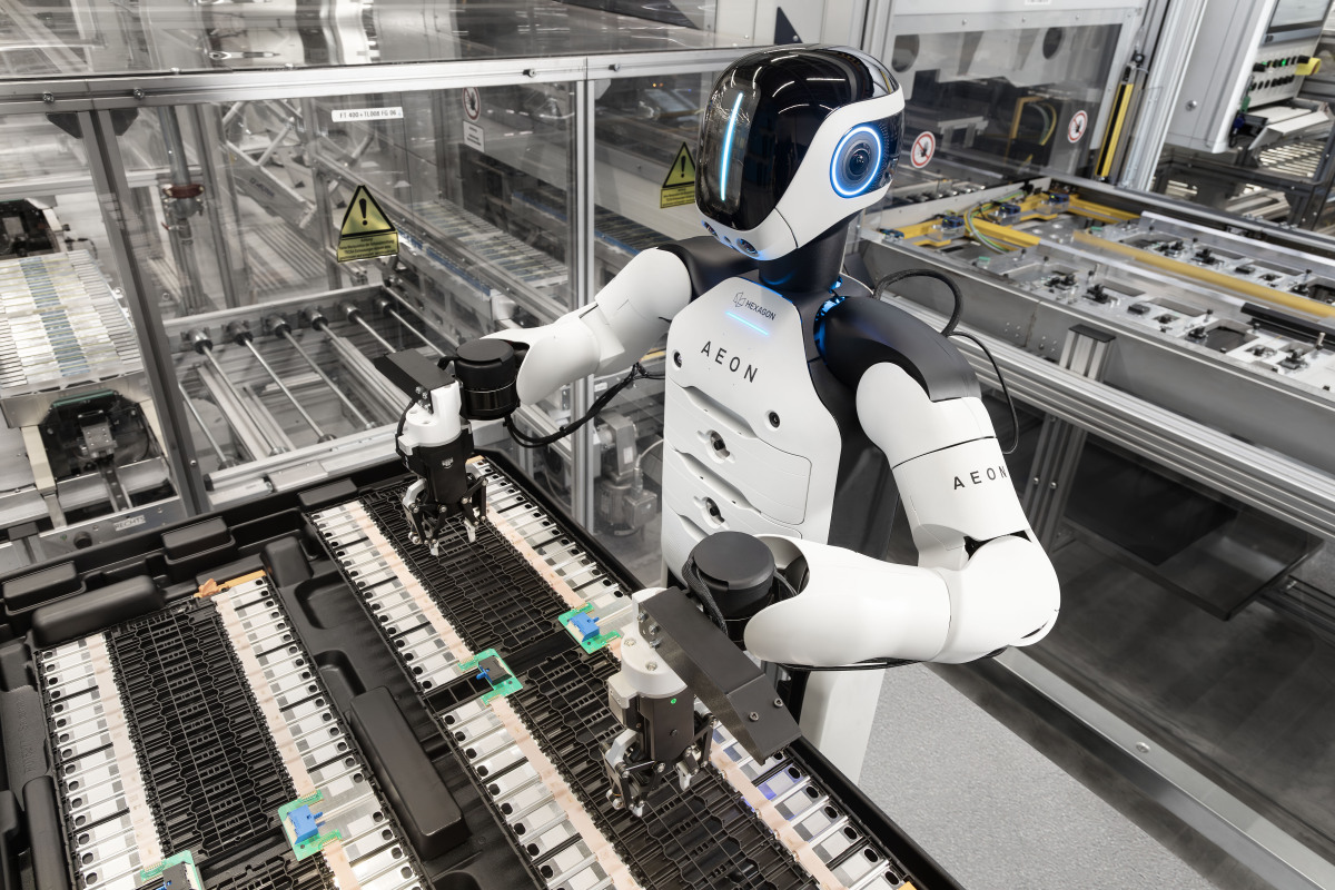 BMW - humanoidné roboty Lipsko