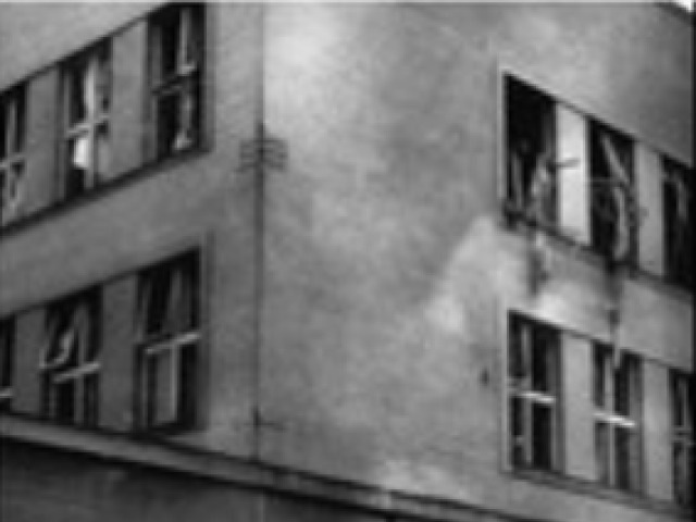 Bombardovanie Kosic - zniceny dom