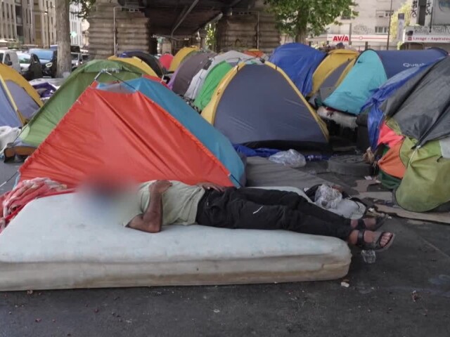 Paríž, bezdomovci, horúčavy, Reuters, NEPOUZIVAT
