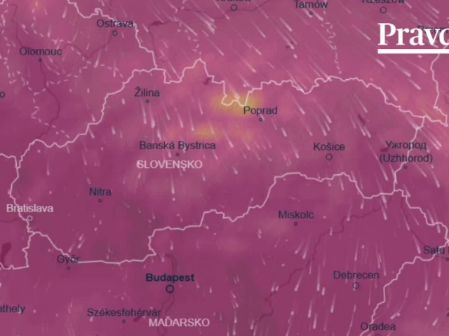 počasie mapa