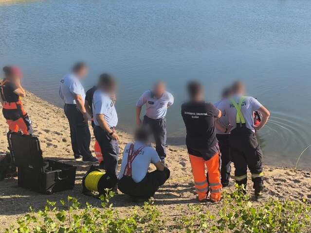 polícia komjatice rybník utopenie jazero